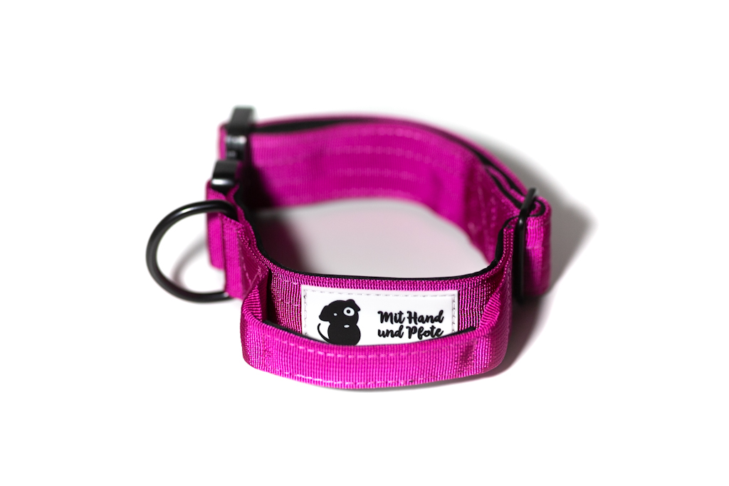 Hundehalsband Secure Grip  pink